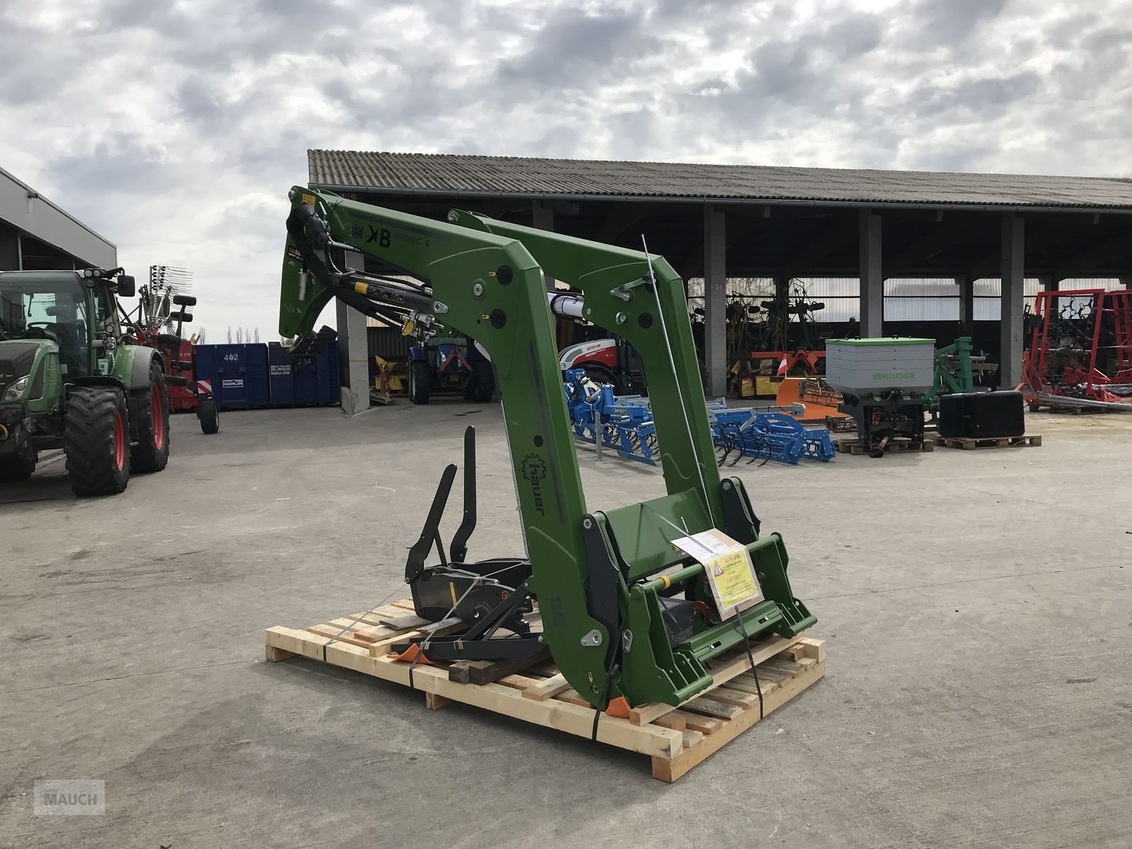 Frontlader του τύπου Hauer XB110 Bionic II + Anbaukonsole, Neumaschine σε Burgkirchen (Φωτογραφία 4)