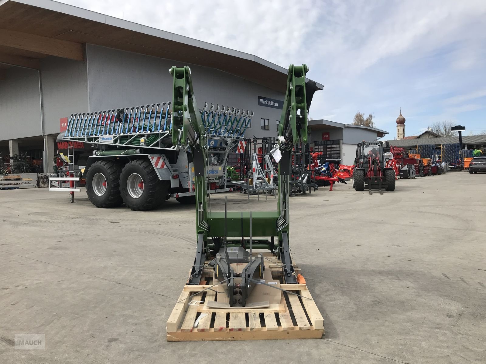 Frontlader του τύπου Hauer XB110 Bionic II + Anbaukonsole, Neumaschine σε Burgkirchen (Φωτογραφία 8)