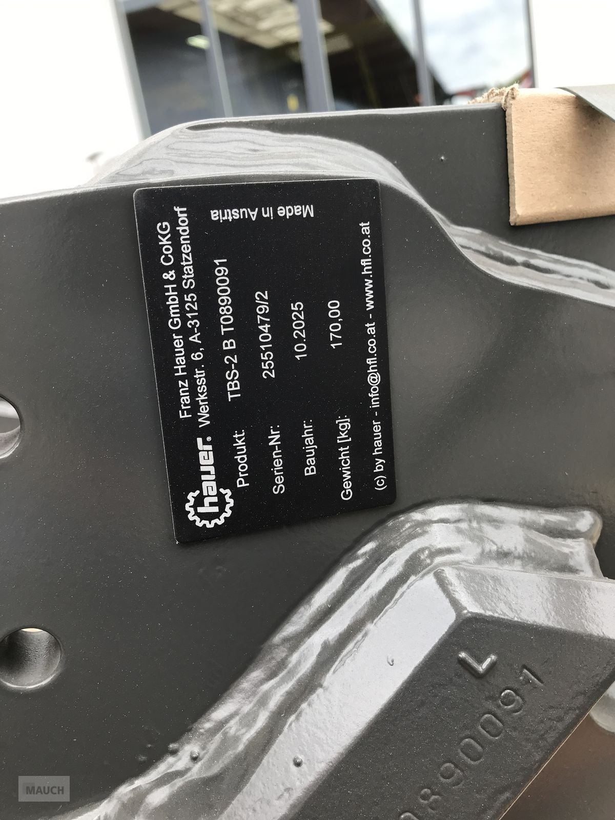 Frontlader του τύπου Hauer XB110 Bionic II + Anbaukonsole, Neumaschine σε Burgkirchen (Φωτογραφία 17)