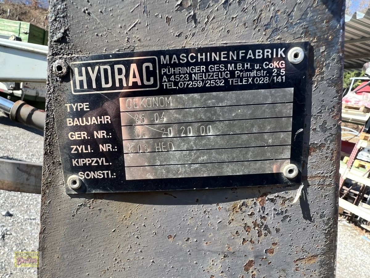 Frontlader типа Hydrac Ökonom mechanisch, Gebrauchtmaschine в Kötschach (Фотография 6)