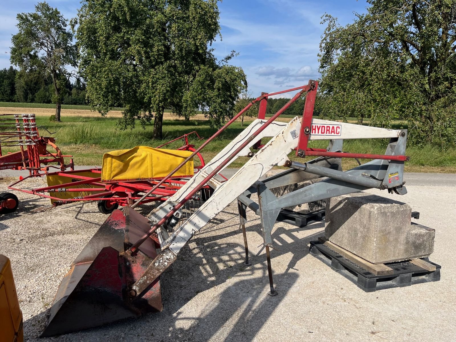 Frontlader a típus Hydrac 1100 mit Parallelführung Hydrac Aufnahme, Gebrauchtmaschine ekkor: Waldneukirchen (Kép 3)