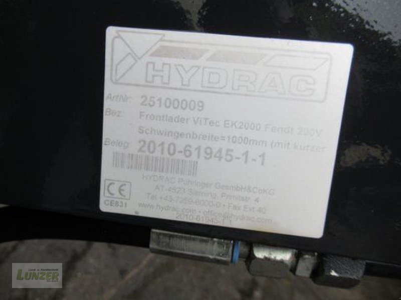 Frontlader typu Hydrac EK 2000 Vitec, Gebrauchtmaschine w Kaumberg (Zdjęcie 5)