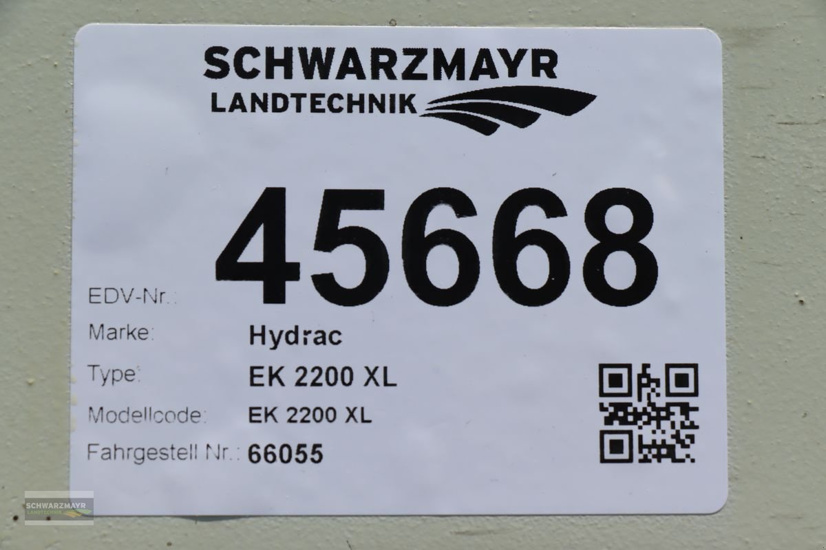 Frontlader typu Hydrac EK 2200 XL, Gebrauchtmaschine w Gampern (Zdjęcie 14)