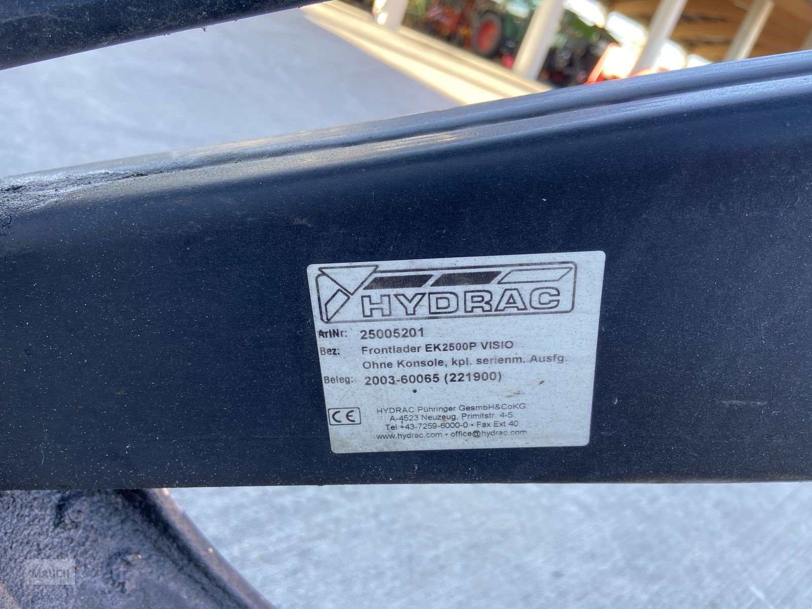 Frontlader del tipo Hydrac EK 2500P Visio, Gebrauchtmaschine In Burgkirchen (Immagine 8)