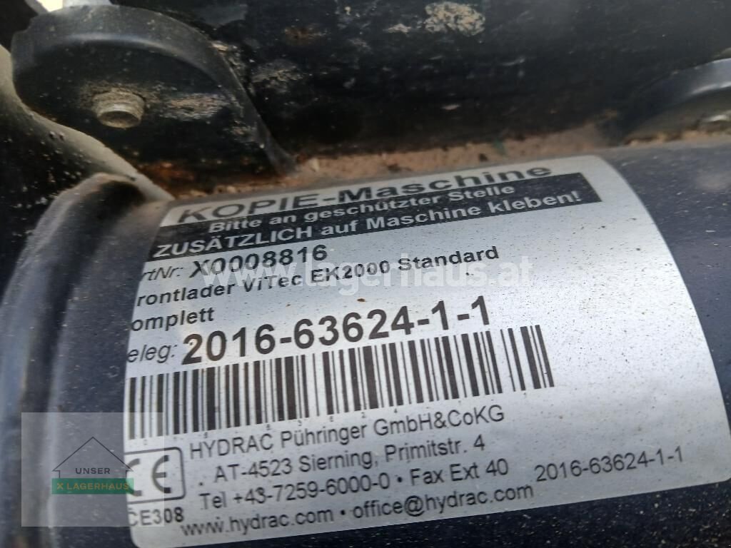 Frontlader of the type Hydrac EUROKIPP VITEC EK 2000, Gebrauchtmaschine in Aschbach (Picture 4)