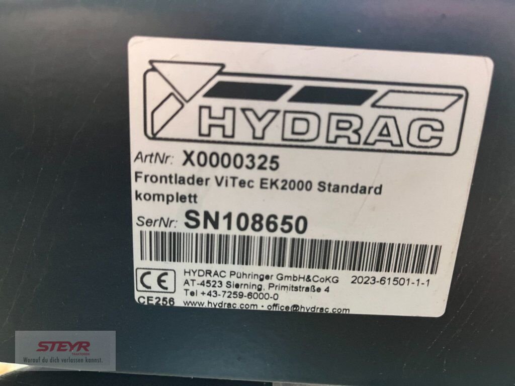 Frontlader van het type Hydrac Frontlader ViTec EK2000 Standart, Neumaschine in Kilb (Foto 4)