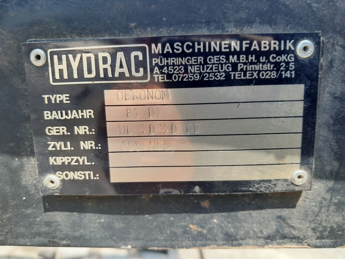 Frontlader Türe ait Hydrac Sonstiges, Gebrauchtmaschine içinde Stössing (resim 3)