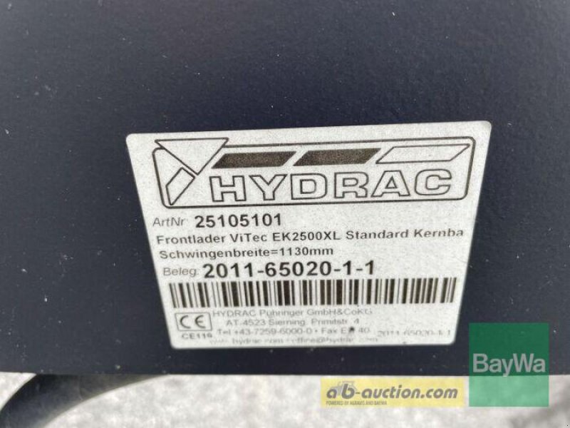 Frontlader van het type Hydrac VITEC EK 2500 XL, Gebrauchtmaschine in Bamberg (Foto 4)