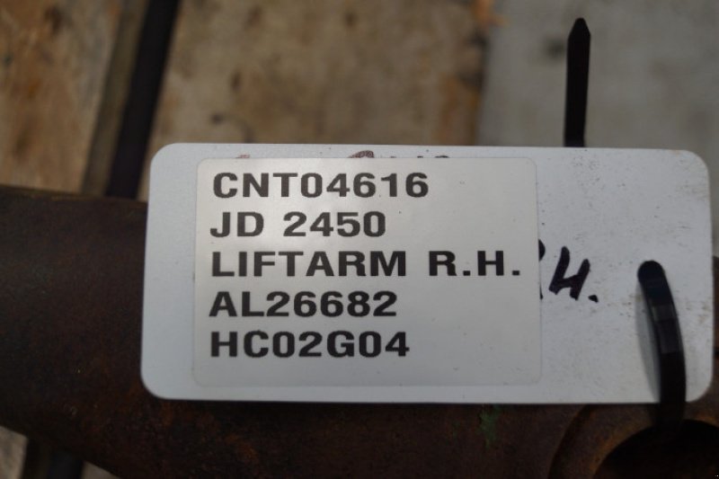 Frontlader des Typs John Deere 2450, Gebrauchtmaschine in Hemmet (Bild 7)