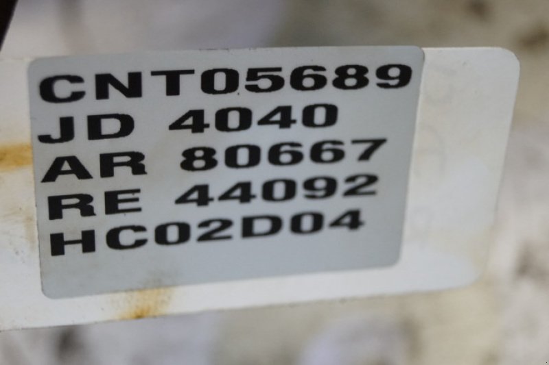 Frontlader of the type John Deere 4040, Gebrauchtmaschine in Hemmet (Picture 16)