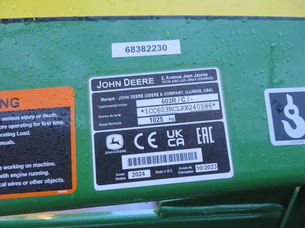 Frontlader типа John Deere 603R, Neumaschine в Redlham (Фотография 12)
