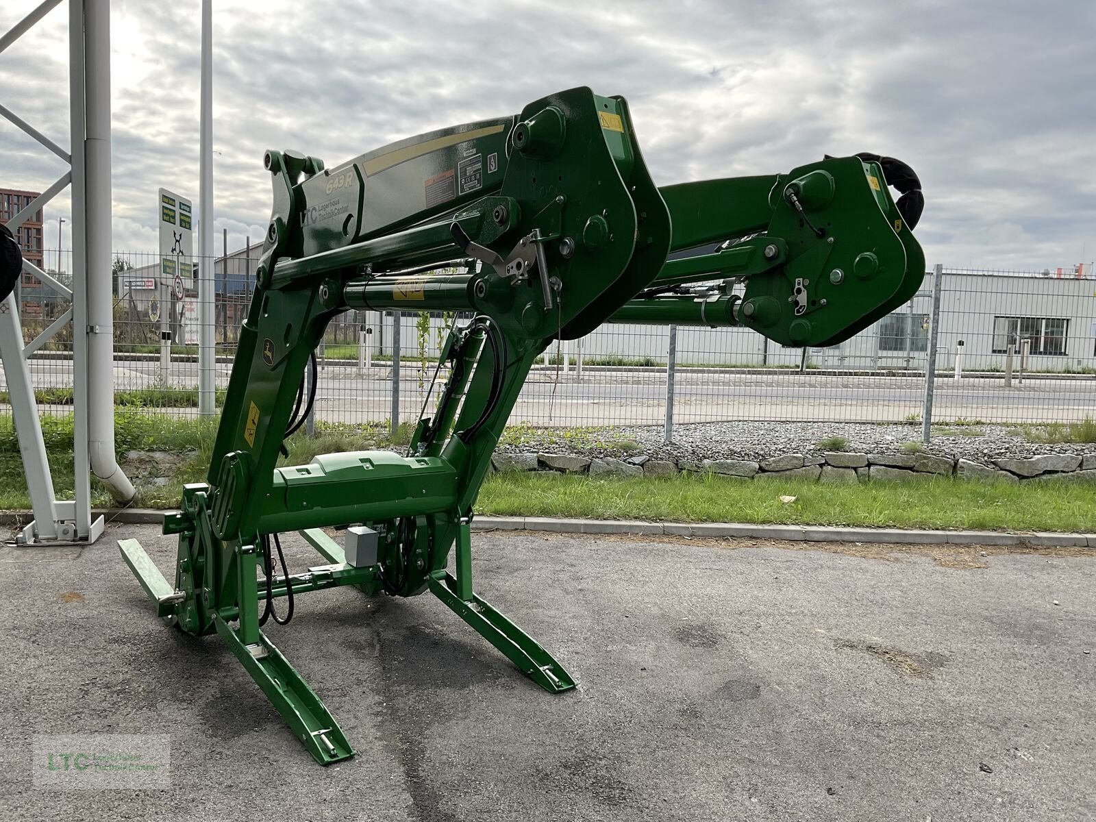 Frontlader typu John Deere 643R Frontlader, Vorführmaschine v Redlham (Obrázek 4)