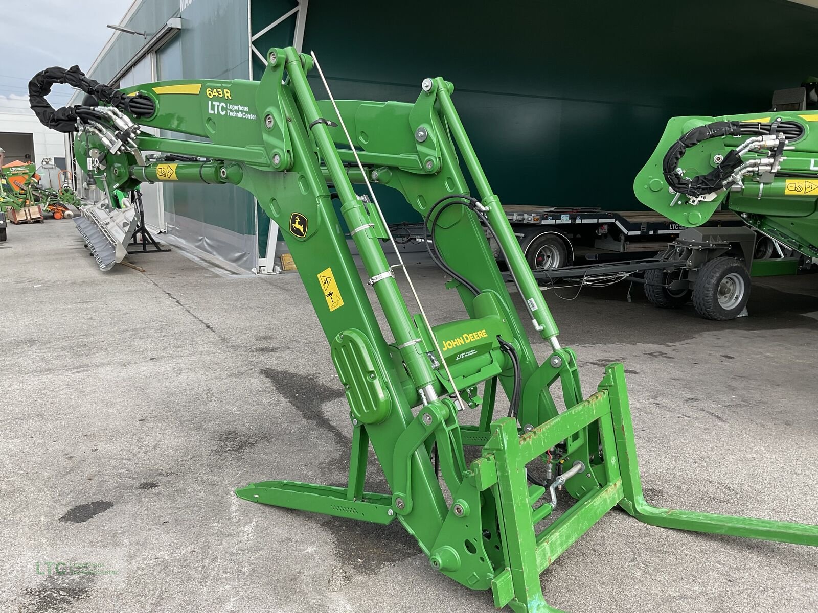 Frontlader typu John Deere 643R Frontlader, Vorführmaschine v Redlham (Obrázek 2)