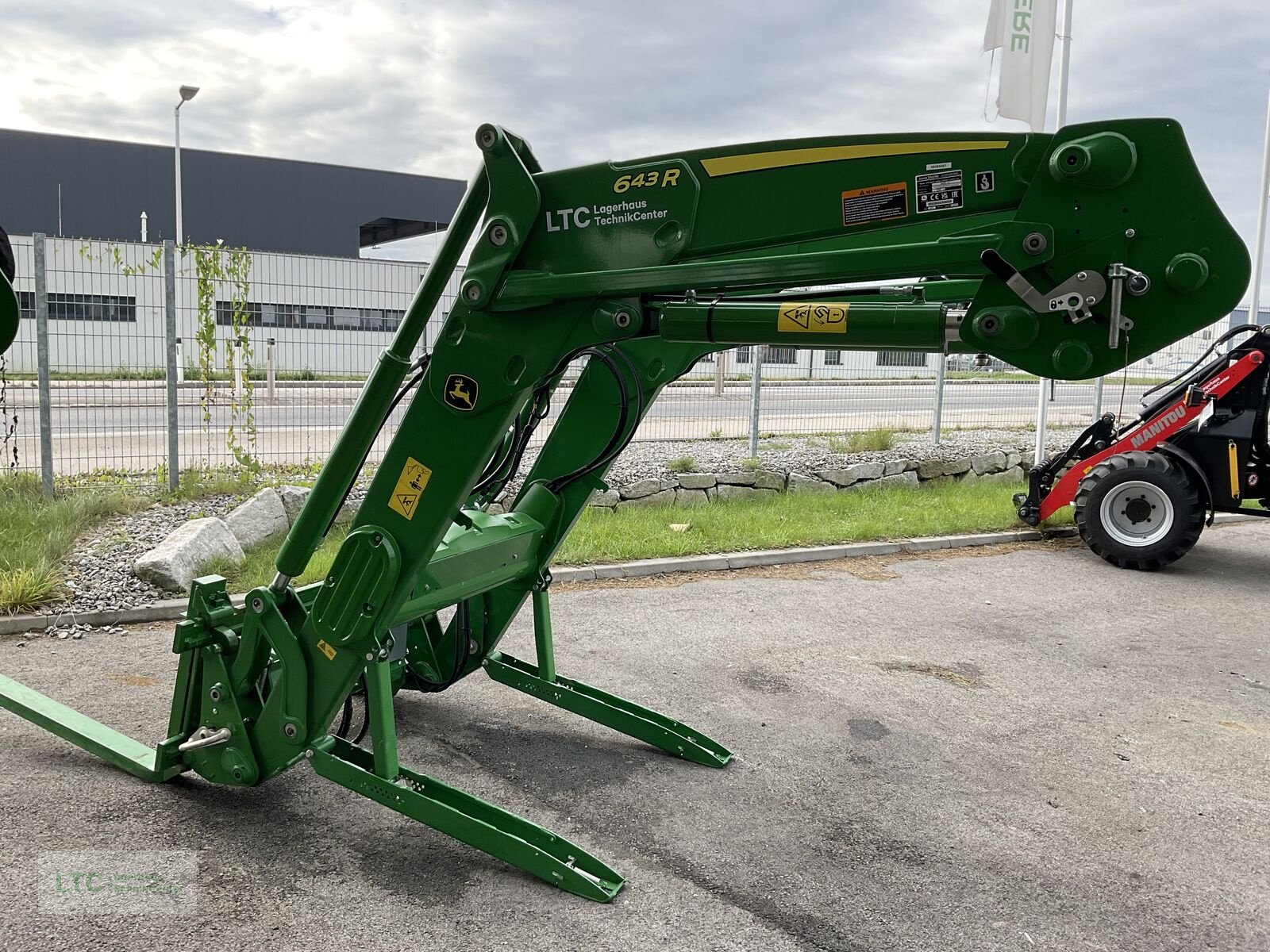 Frontlader typu John Deere 643R Frontlader, Vorführmaschine v Redlham (Obrázek 9)