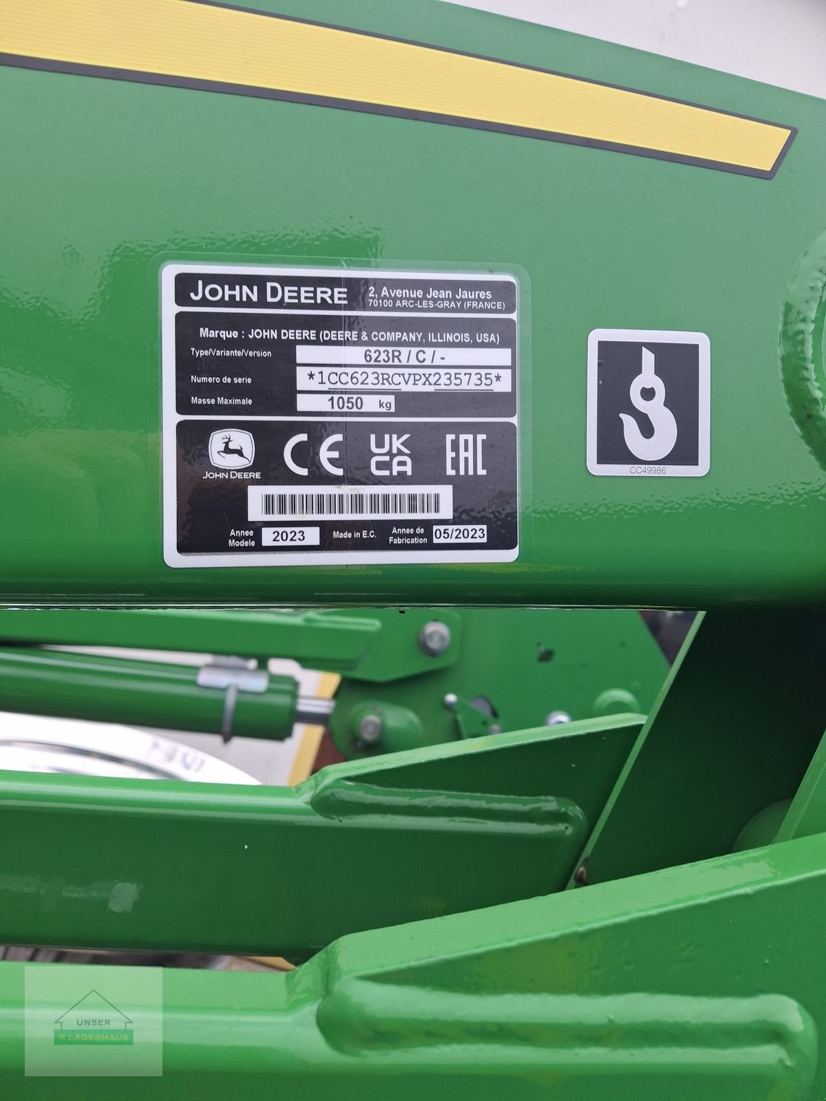 Frontlader za tip John Deere John Deere 623 R, Gebrauchtmaschine u Ottensheim (Slika 3)