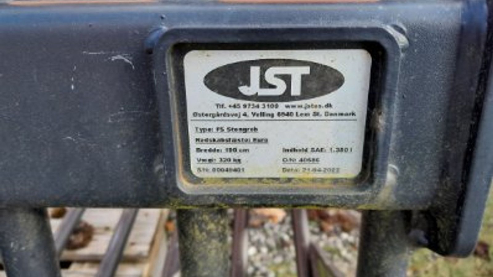 Frontlader typu JST stengreb, Gebrauchtmaschine v øster ulslev (Obrázek 3)