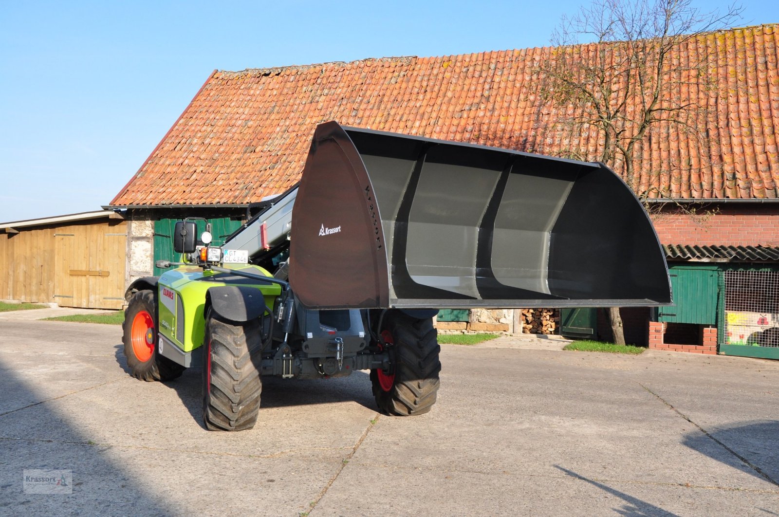 Frontlader типа Krassort Getreide-Volumenschaufel, Neumaschine в Sassenberg (Фотография 3)