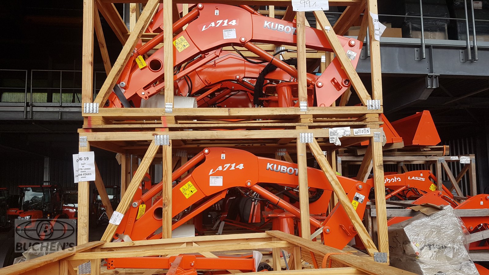 Frontlader of the type Kubota L2421, Neumaschine in Olpe (Picture 1)