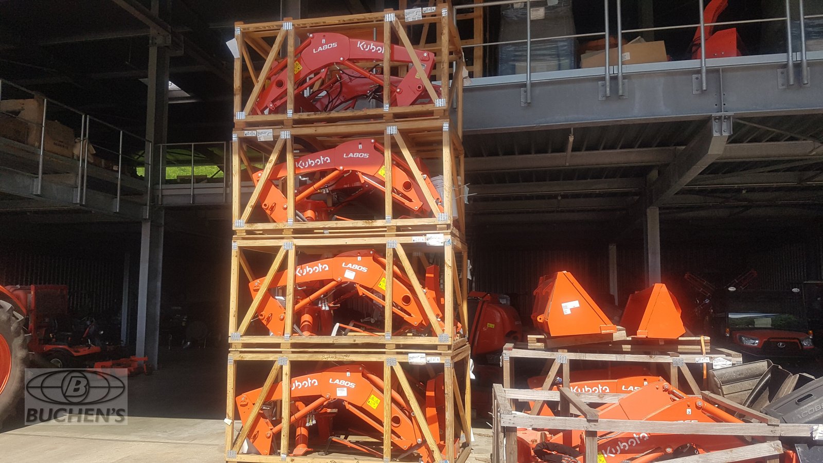 Frontlader des Typs Kubota LA805   L1-452-L2-452, Neumaschine in Olpe (Bild 1)