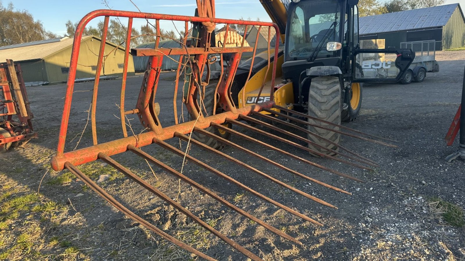Frontlader van het type Kverneland sllo grab, Gebrauchtmaschine in øster ulslev (Foto 2)