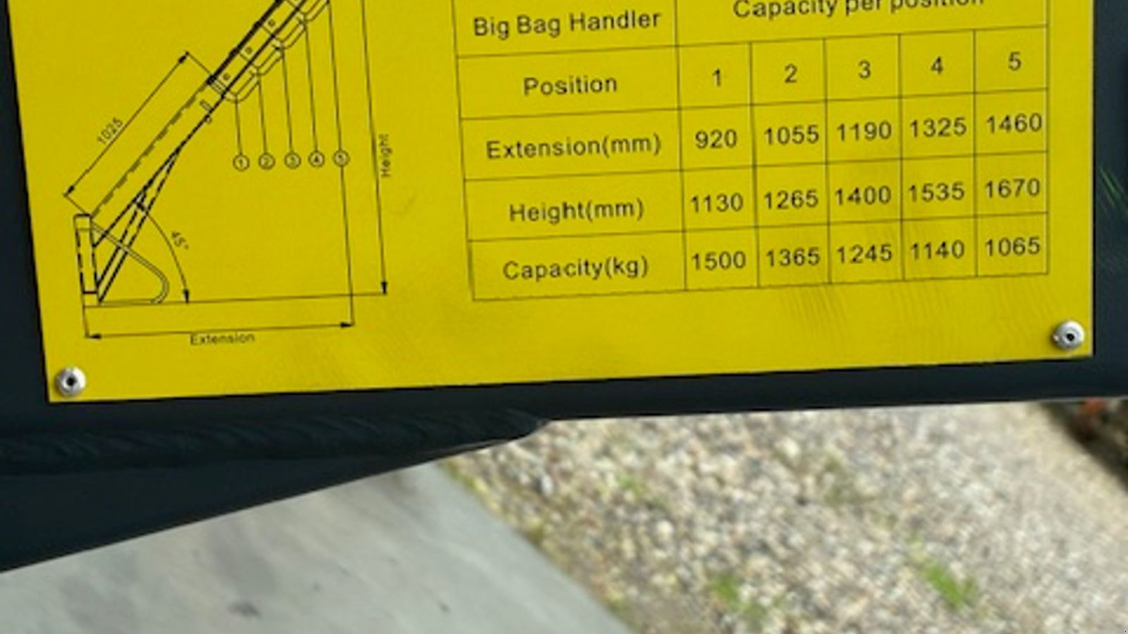 Frontlader of the type LST Storsækkeløfter, Gebrauchtmaschine in Nibe (Picture 5)