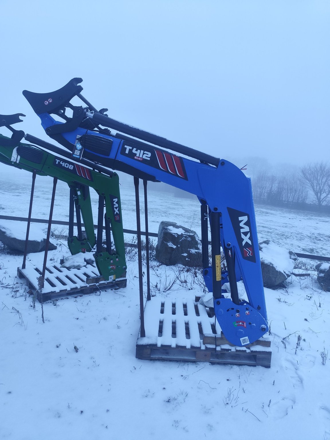 Frontlader typu Mailleux BRANCARD  T412, Gebrauchtmaschine v Le Horps (Obrázek 1)