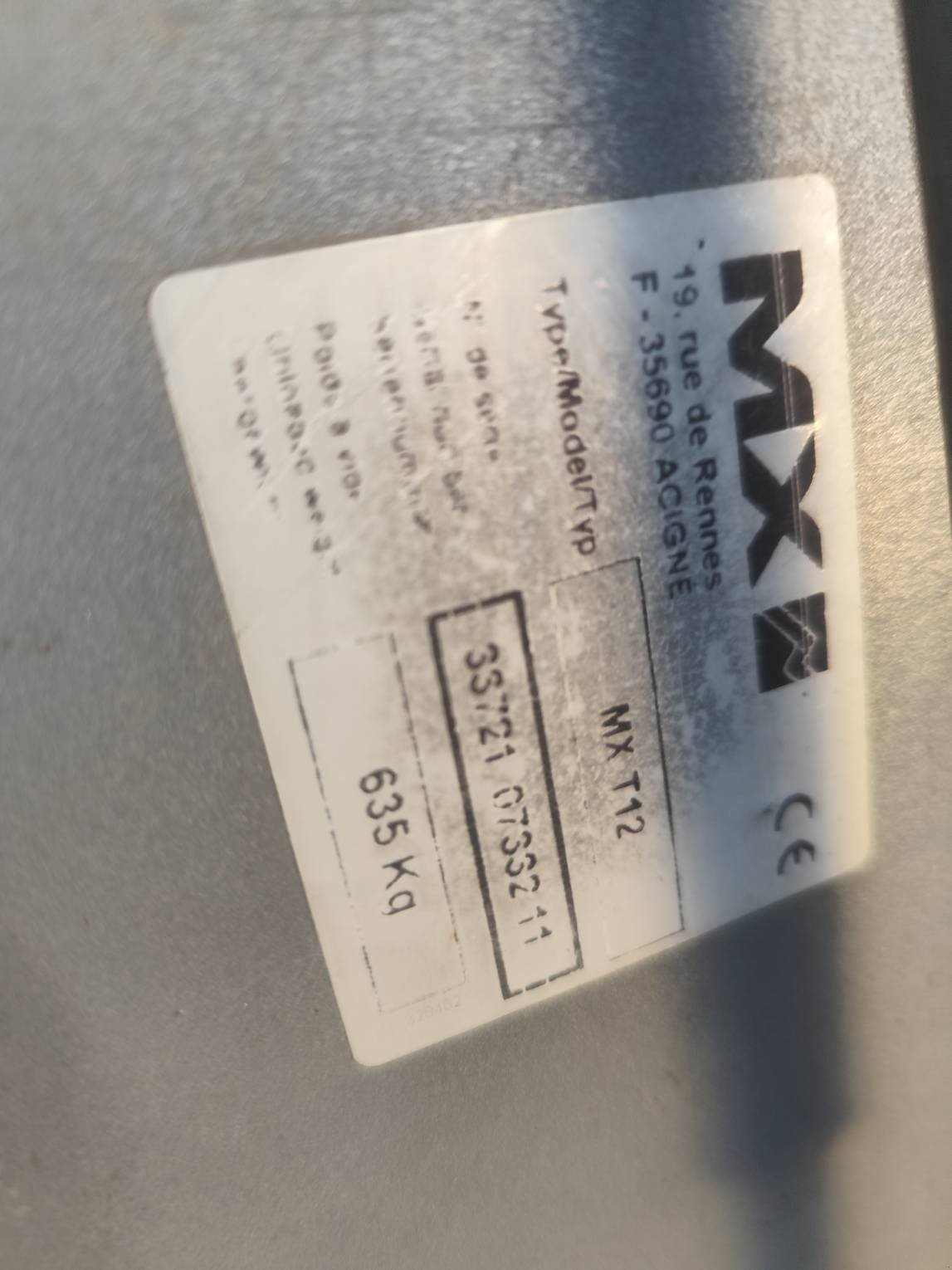 Frontlader типа Mailleux T12, Gebrauchtmaschine в Le Horps (Фотография 10)