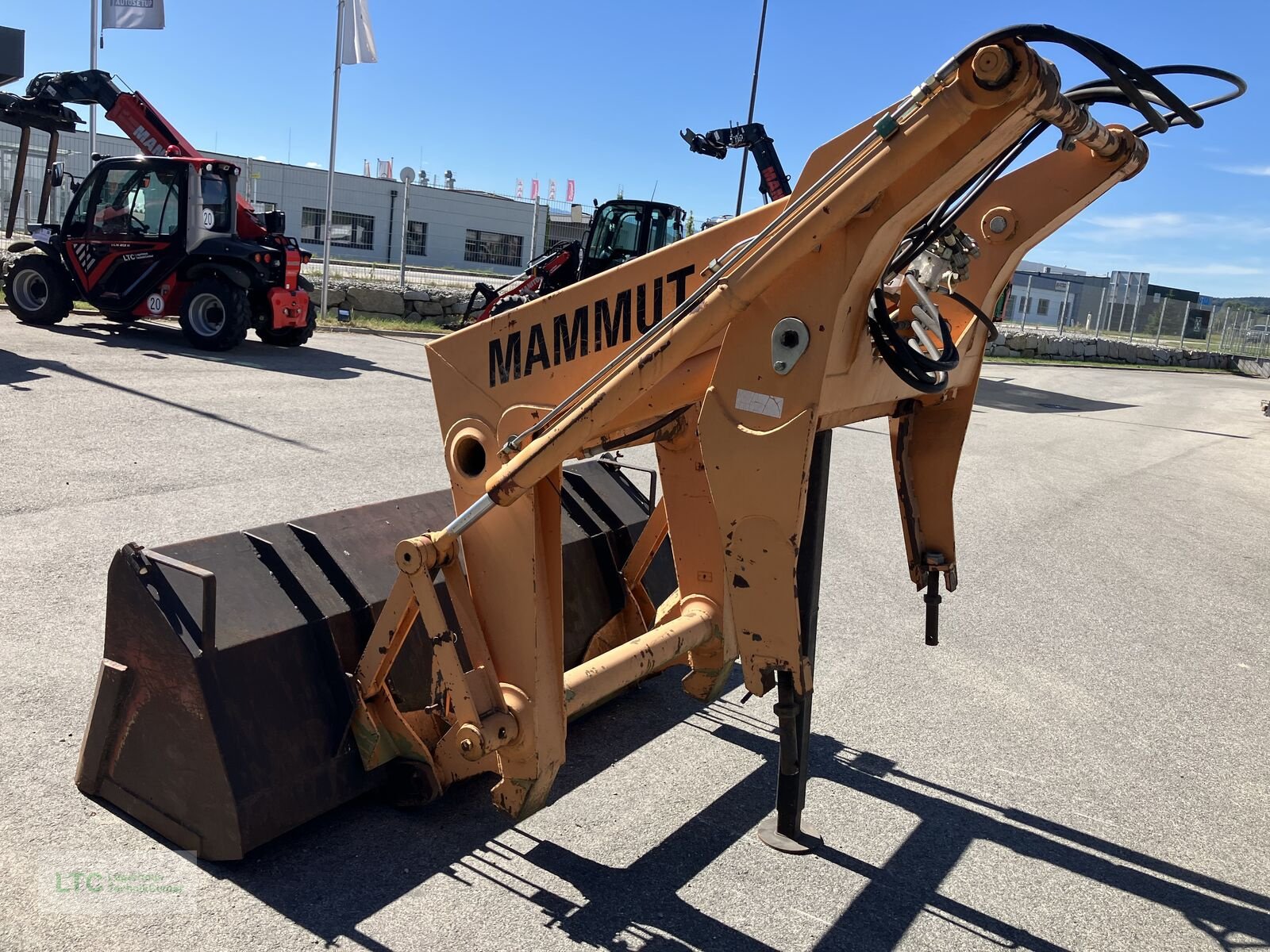 Frontlader типа Mammut HLU 200, Gebrauchtmaschine в Redlham (Фотография 4)