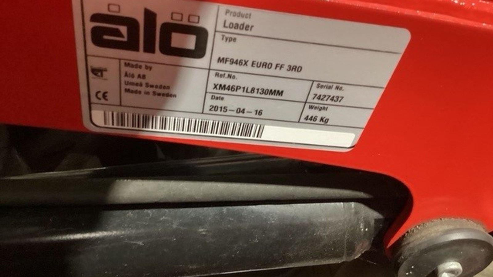 Frontlader типа Massey Ferguson 946 X, Gebrauchtmaschine в Ringe (Фотография 3)