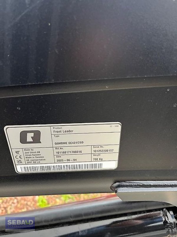 Frontlader tipa Quicke Frontlader Q6M, Vorführmaschine u Zweibrücken (Slika 5)