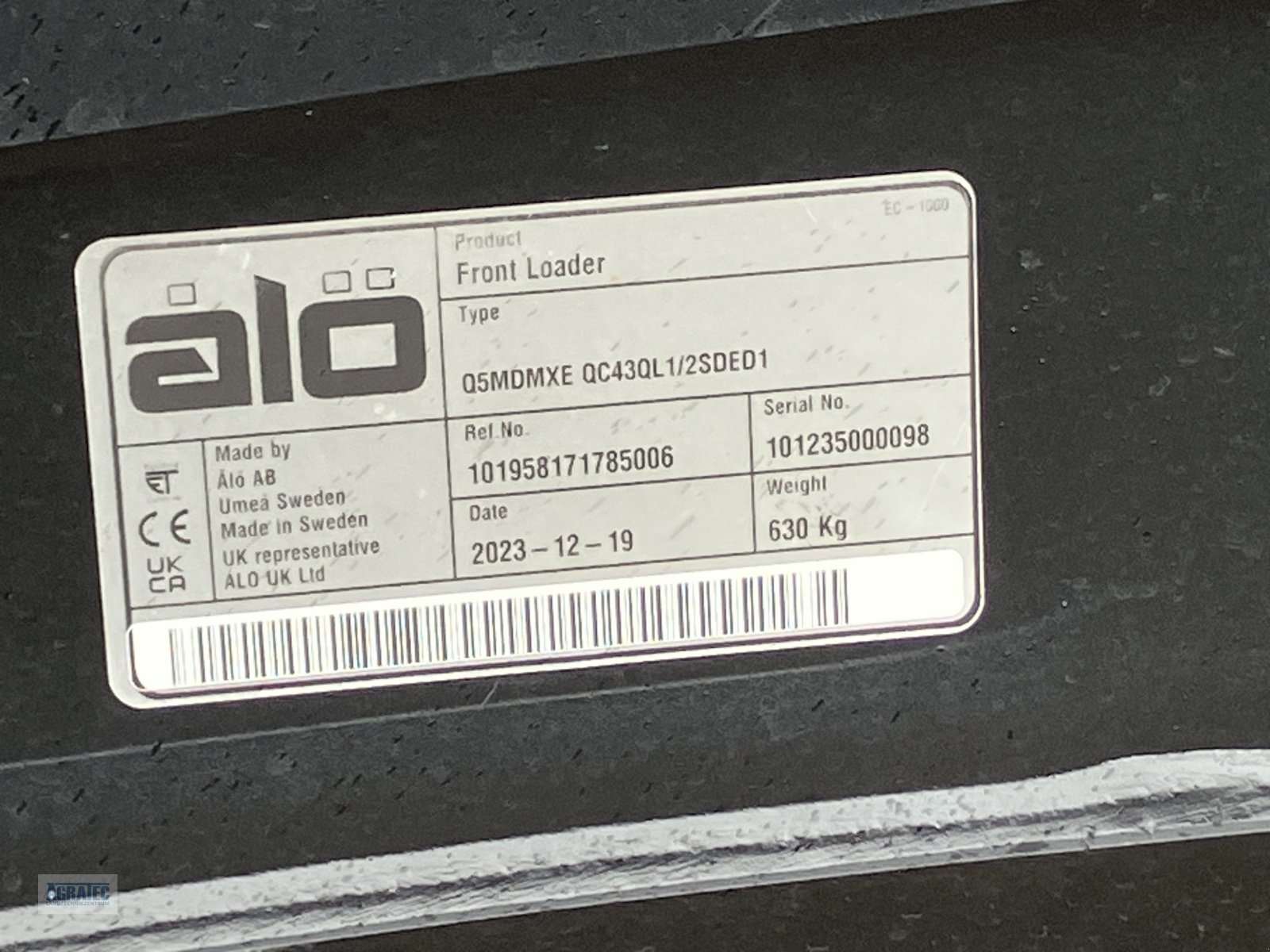 Frontlader of the type Quicke Q 5 M, Gebrauchtmaschine in Salching bei Straubing (Picture 4)