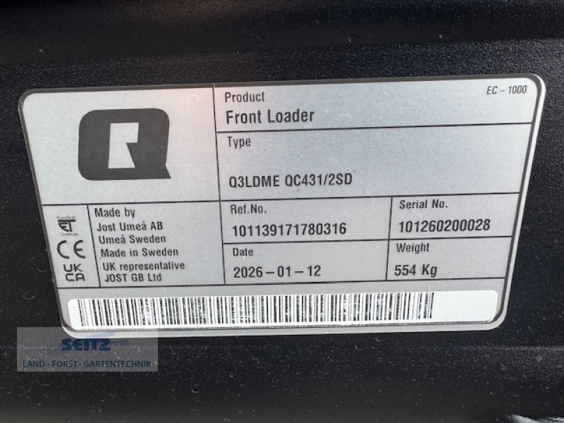Frontlader типа Quicke Q3L, Neumaschine в Lindenfels-Glattbach (Фотография 3)