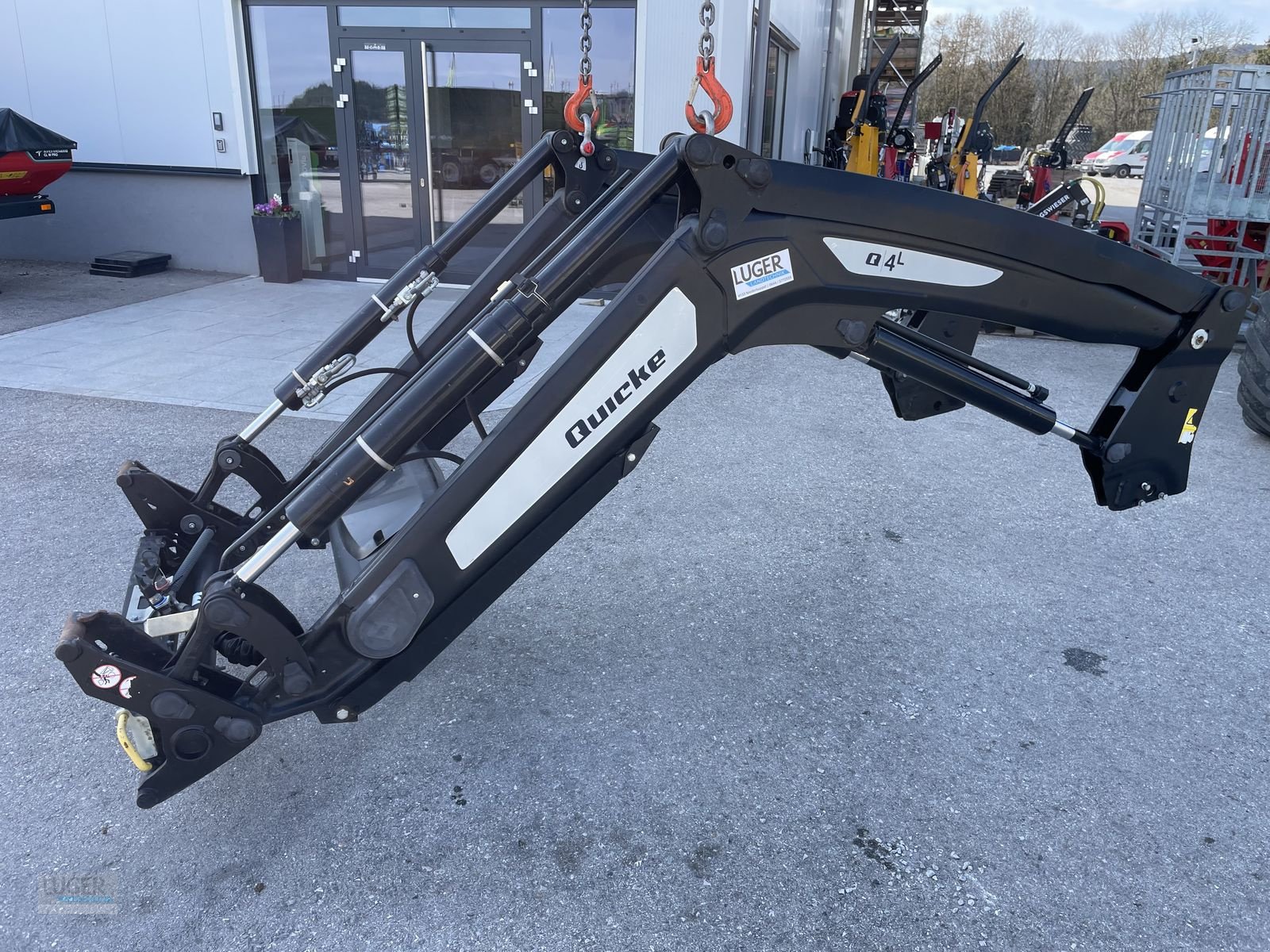 Frontlader Türe ait Quicke Q4L Frontlader, Gebrauchtmaschine içinde Niederkappel (resim 2)