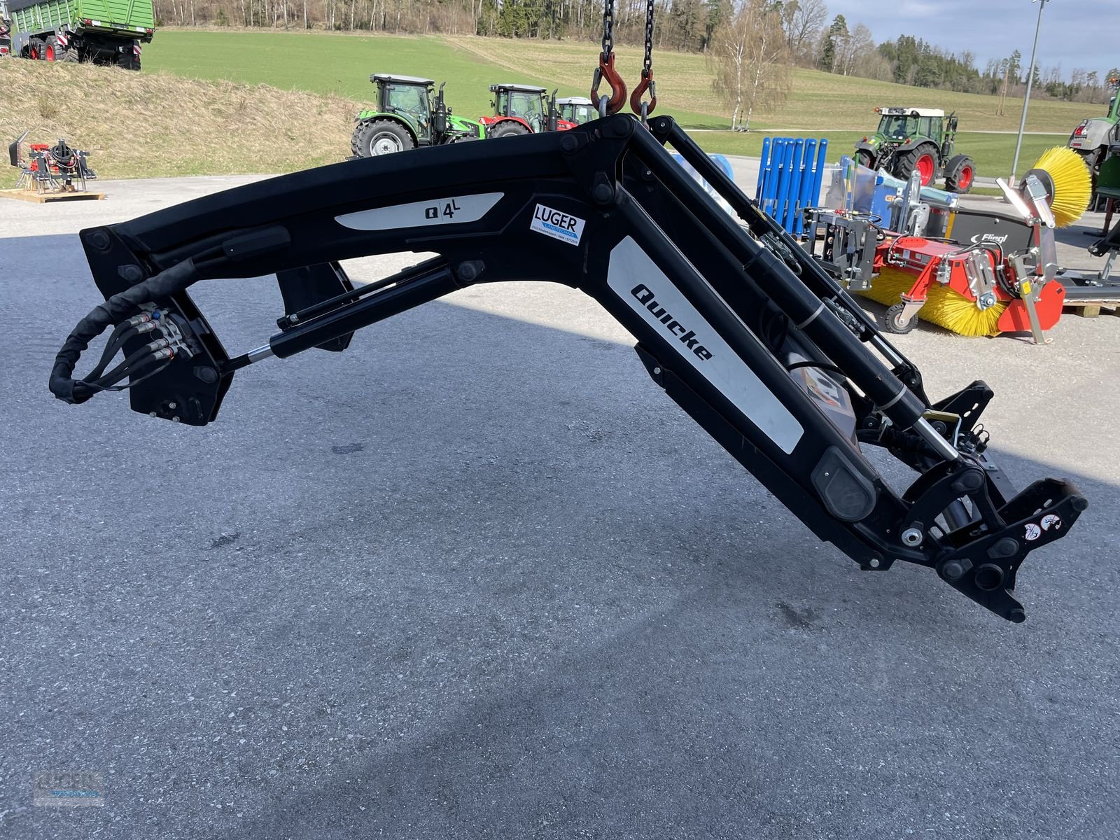 Frontlader Türe ait Quicke Q4L Frontlader, Gebrauchtmaschine içinde Niederkappel (resim 4)