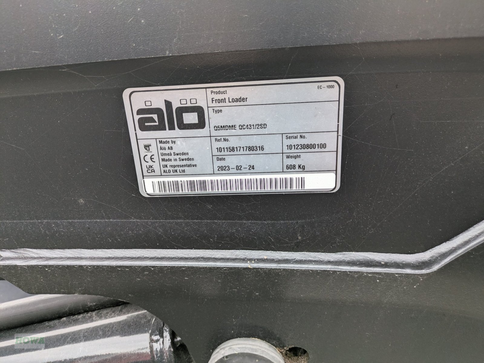 Frontlader of the type Quicke Q5M, Gebrauchtmaschine in Neusorg (Picture 6)