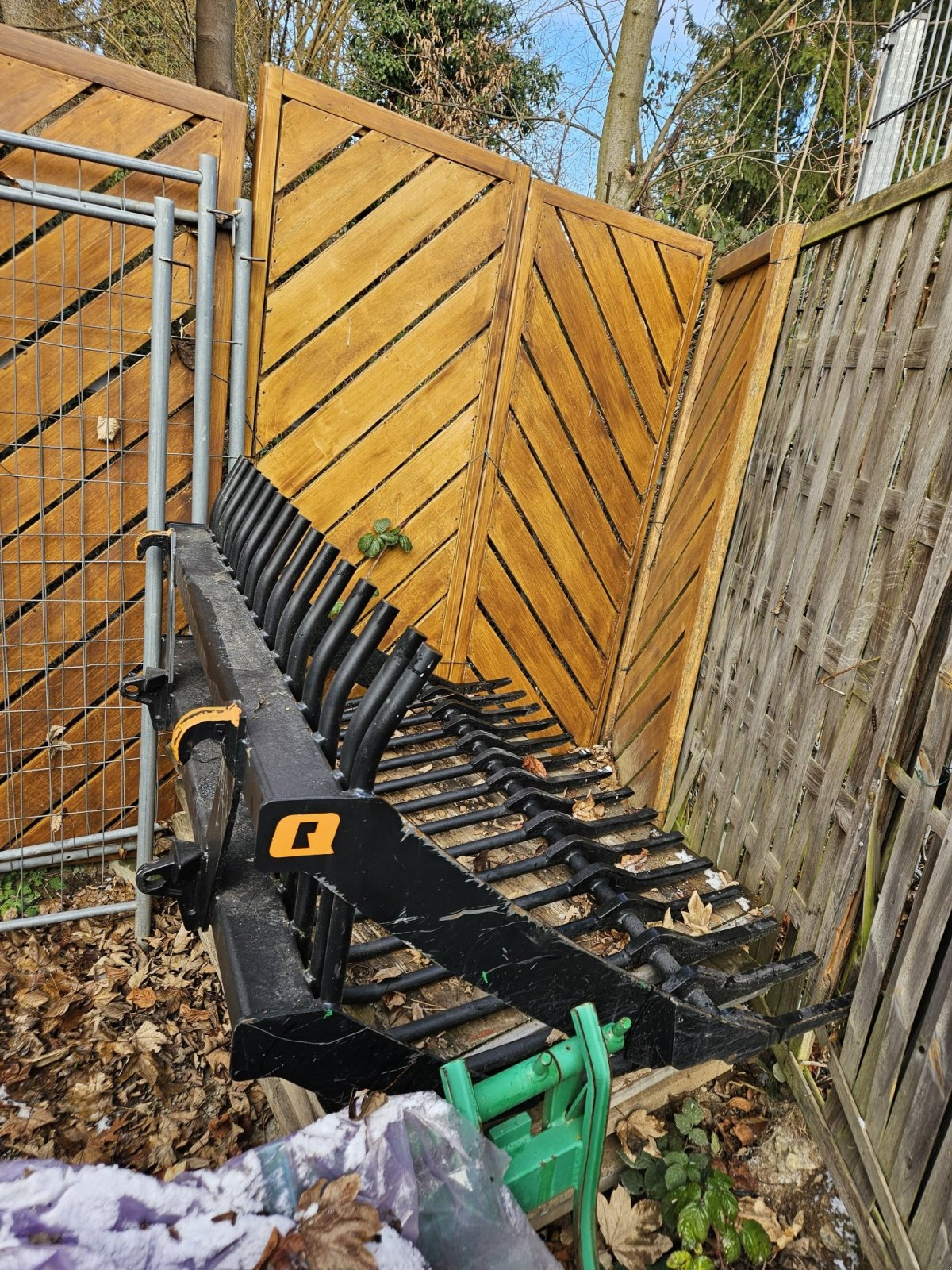 Frontlader tip Quicke Steingabel, Gebrauchtmaschine in Ludwigsburg (Poză 1)