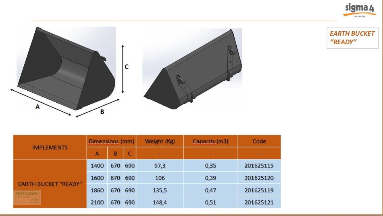 Frontlader του τύπου Sonstige AROS Frontladerschaufel FLA, 1,40m bis 2,10m (ähnlich Stoll Global U), Neumaschine σε Geiselhöring (Φωτογραφία 5)