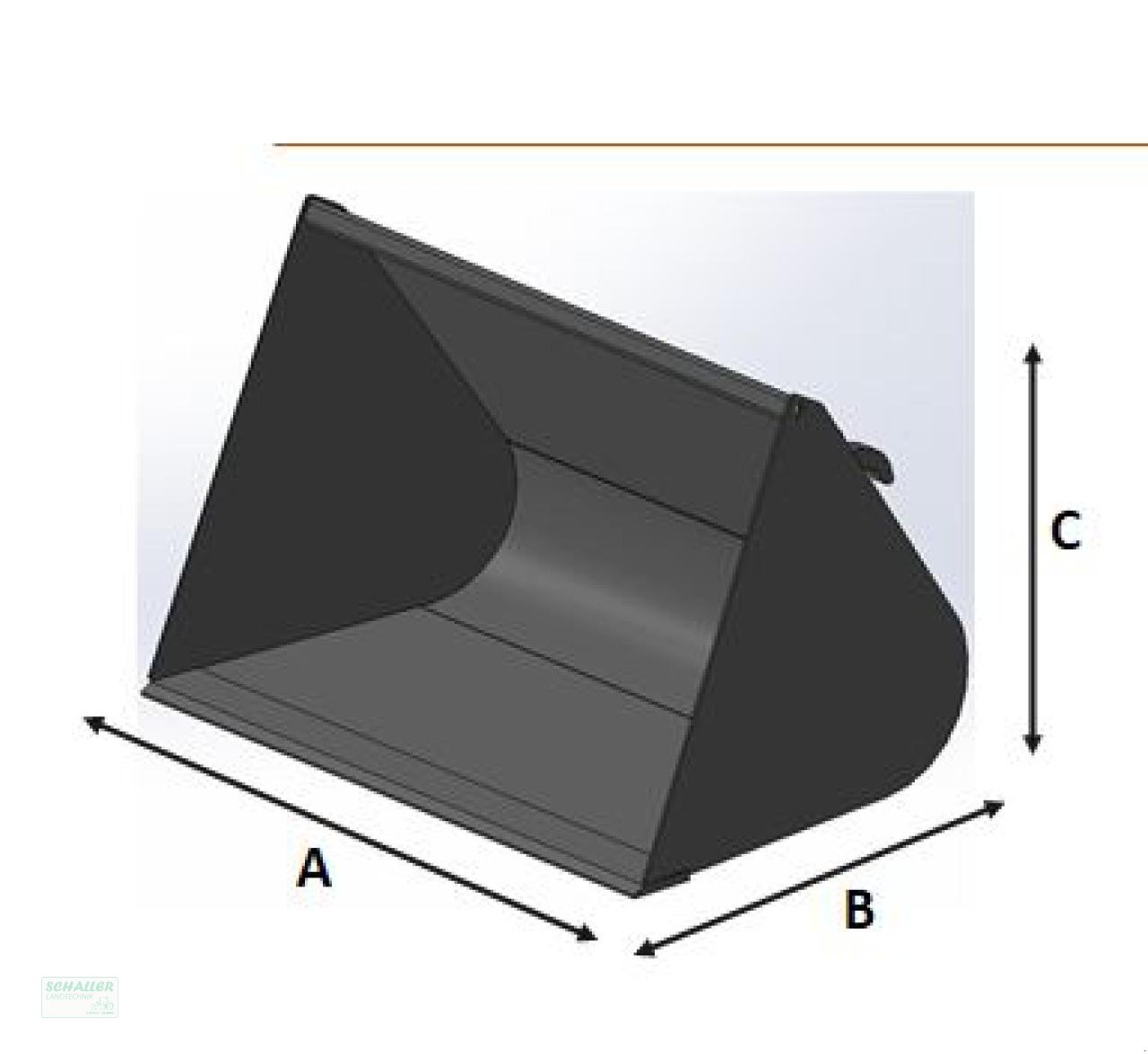 Frontlader του τύπου Sonstige AROS Frontladerschaufel FLA, 1,40m bis 2,10m (ähnlich Stoll Global U), Neumaschine σε Geiselhöring (Φωτογραφία 7)