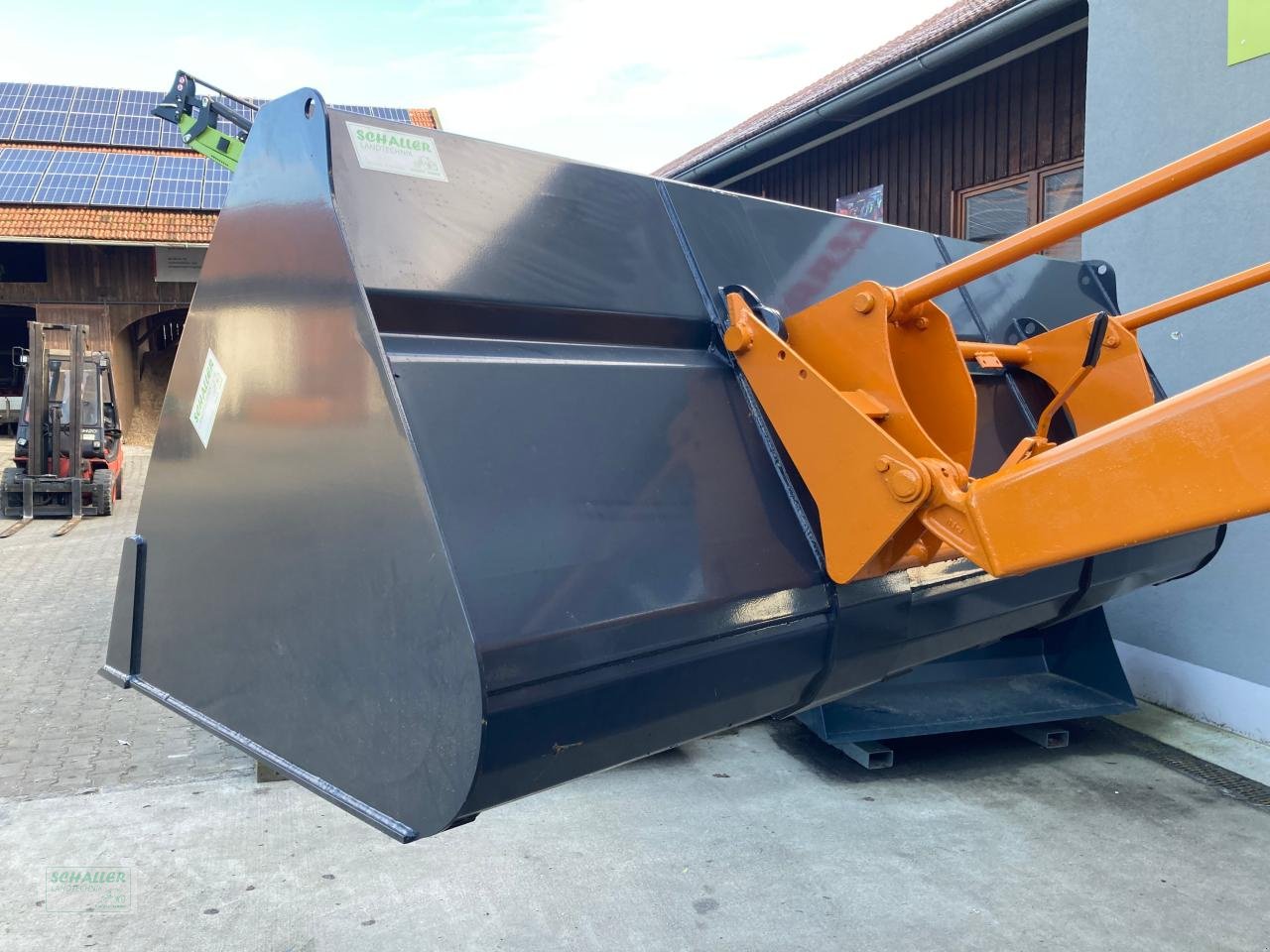 Frontlader des Typs Sonstige AROS Großraumschaufel FLXL, Breite 1,80-2,50m, Euroaufnahme, Hackschnitzelschaufel, Neumaschine in Geiselhöring (Bild 4)