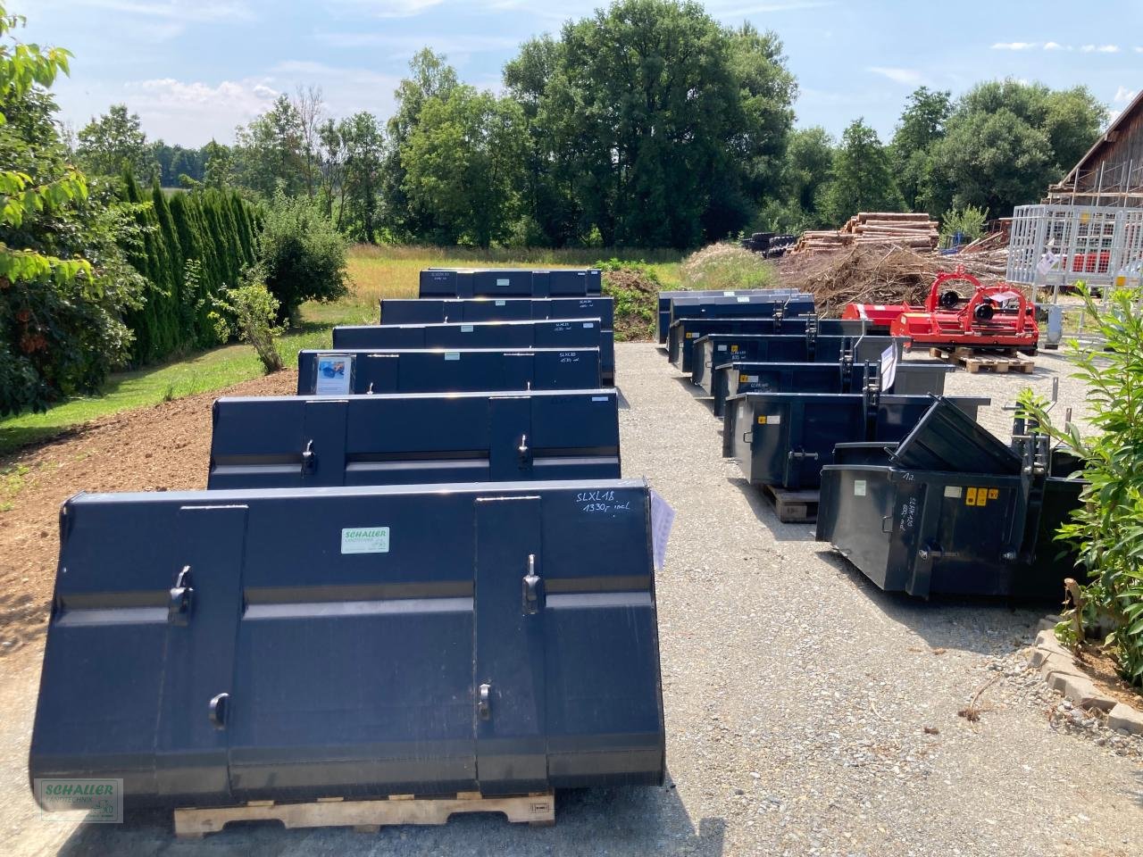 Frontlader des Typs Sonstige AROS Großraumschaufel FLXL, Breite 1,80-2,50m, Euroaufnahme, Hackschnitzelschaufel, Neumaschine in Geiselhöring (Bild 11)