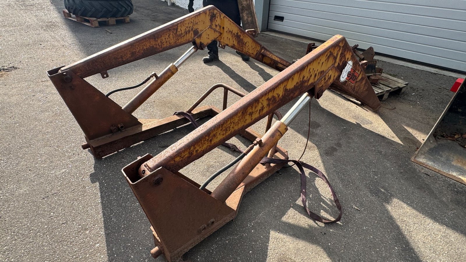 Frontlader tip Sonstige Frontlæsser TIL MF 135, Gebrauchtmaschine in Nørager (Poză 5)