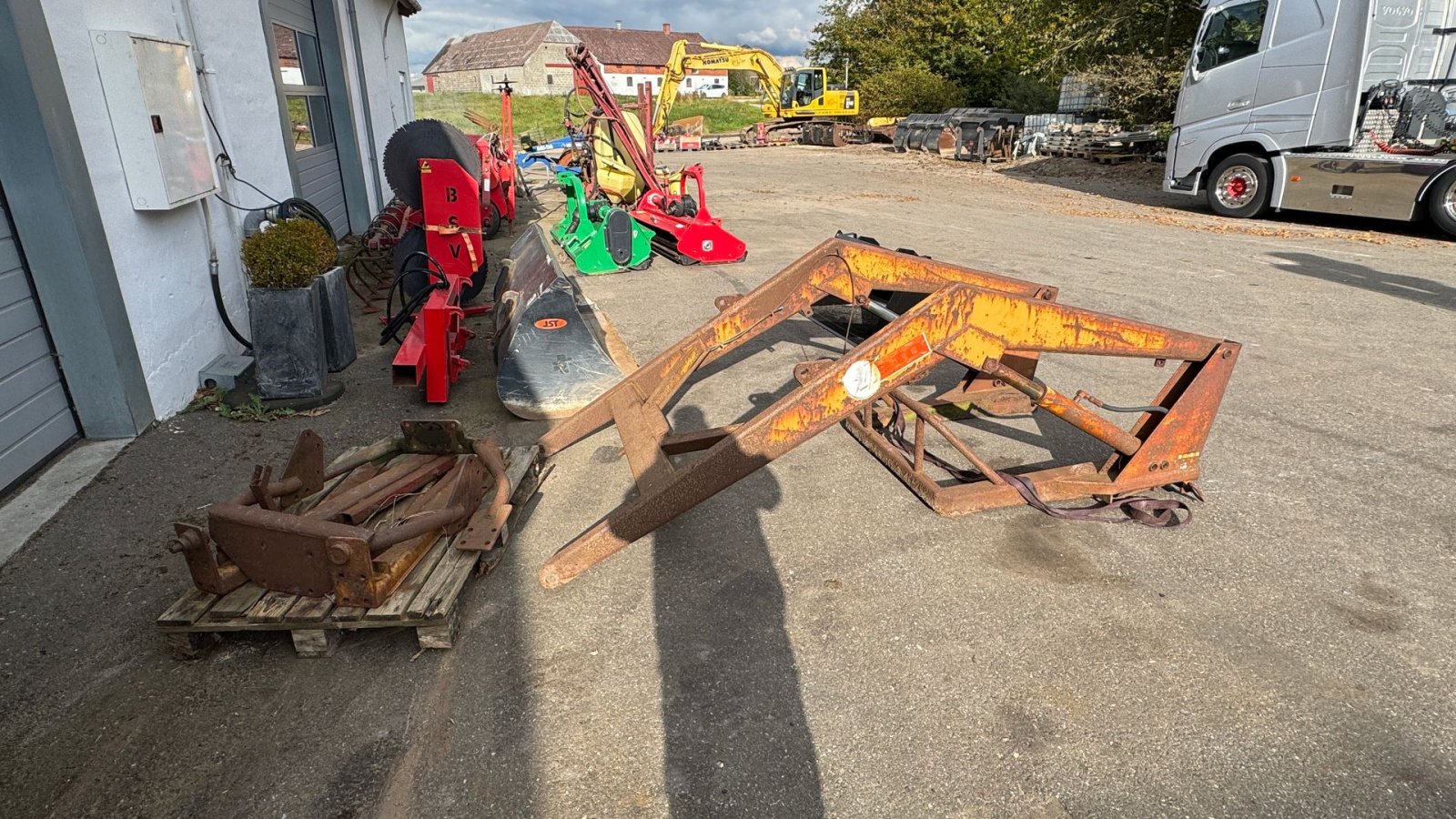 Frontlader tip Sonstige Frontlæsser TIL MF 135, Gebrauchtmaschine in Nørager (Poză 2)