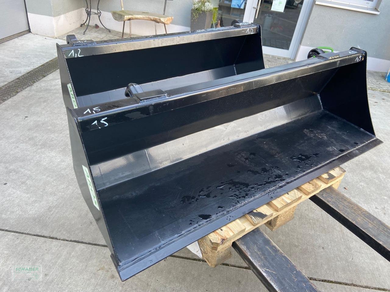 Frontlader des Typs Sonstige Frontladerschaufel AROS FLMINI, Kleintraktorschaufel, Euroaufnahme, Breite 1,20 u. 1,50m, Neumaschine in Geiselhöring (Bild 4)