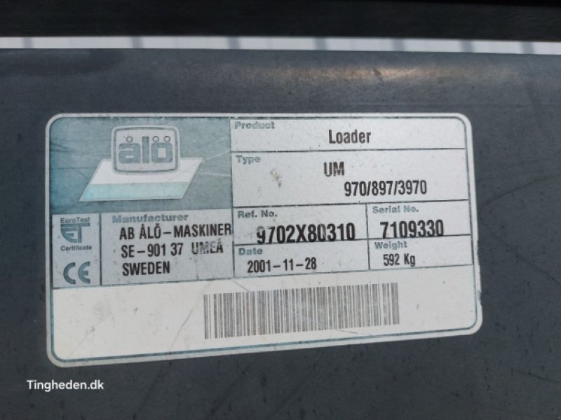 Frontlader of the type Sonstige FX3970, Gebrauchtmaschine in Hemmet (Picture 10)