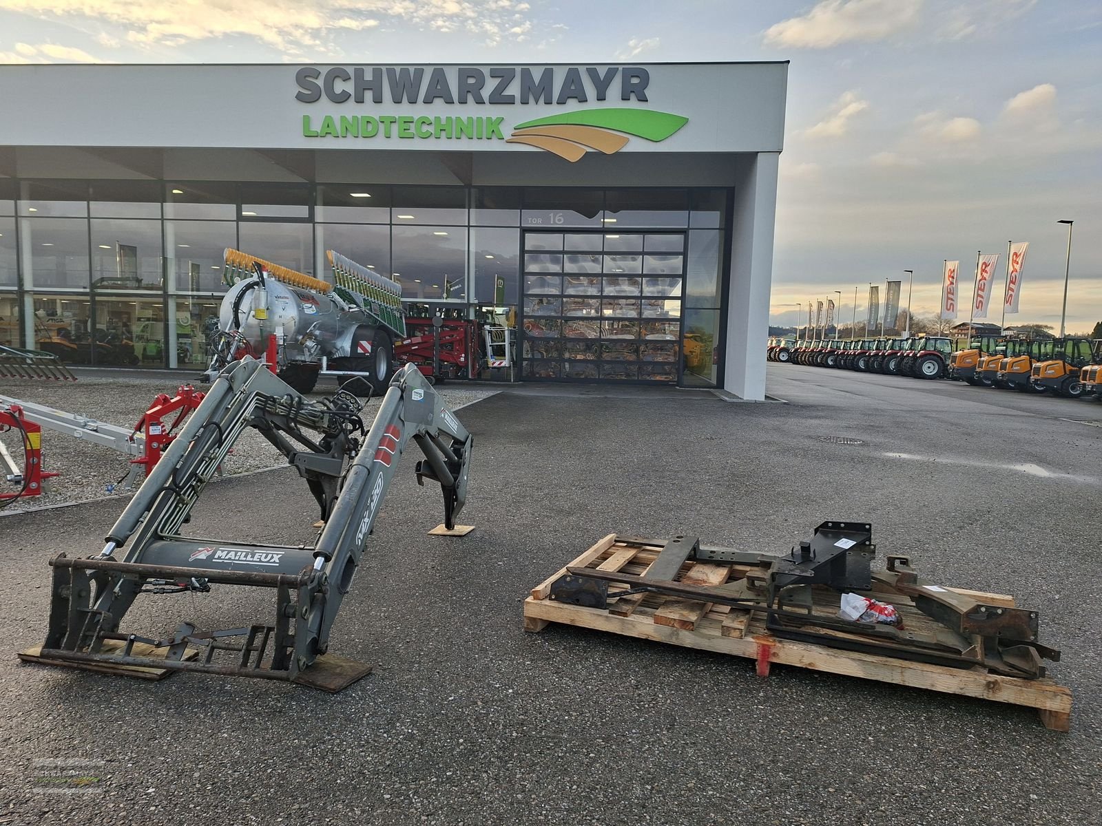 Frontlader типа Sonstige Mailleux Frontlader, Gebrauchtmaschine в Gampern (Фотография 1)