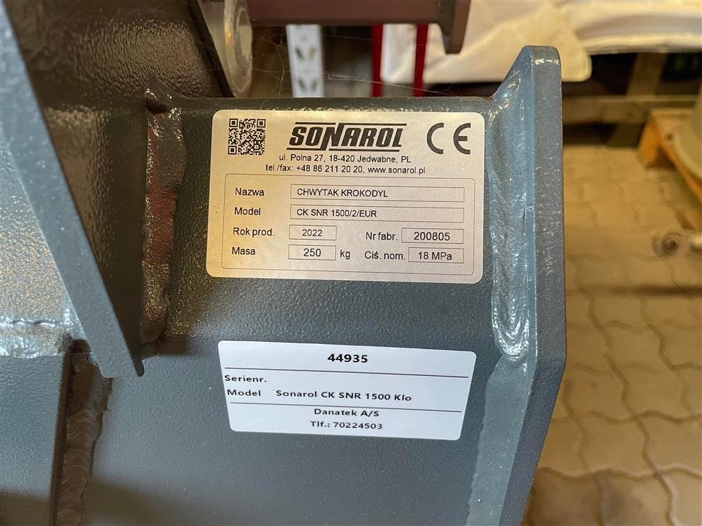 Frontlader des Typs Sonstige Siloklo 150 cm Euro, Gebrauchtmaschine in Tinglev (Bild 3)