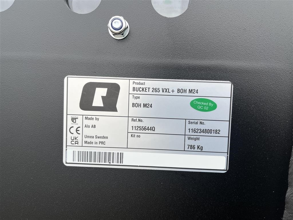 Frontlader typu Sonstige VXL+ Kornskovl 265cm, Gebrauchtmaschine v Mariager (Obrázok 5)