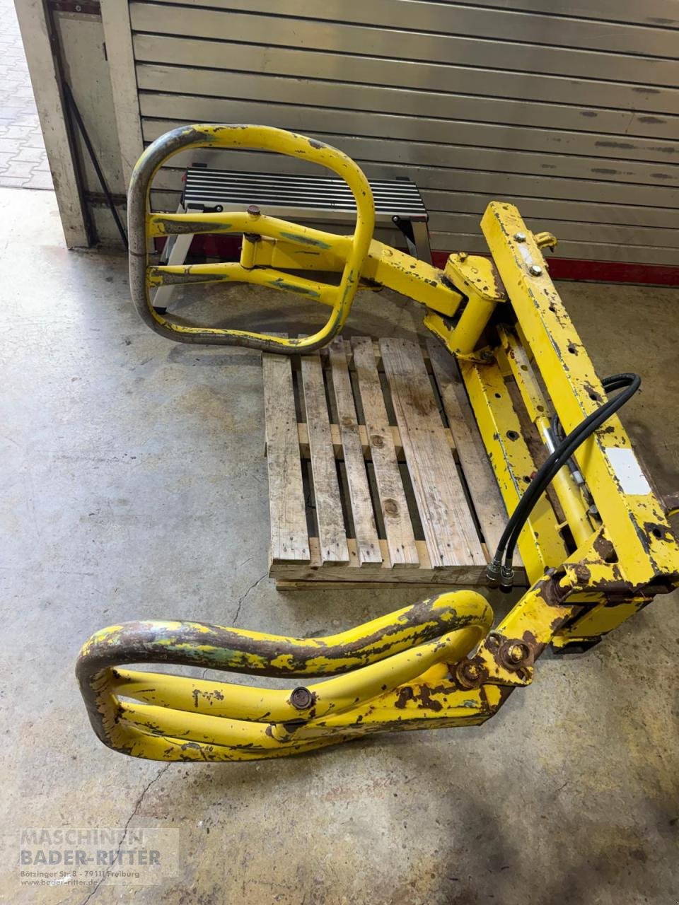 Frontlader typu Stoll Ballenzange 1m-1,8m, Gebrauchtmaschine w Freiburg (Zdjęcie 1)
