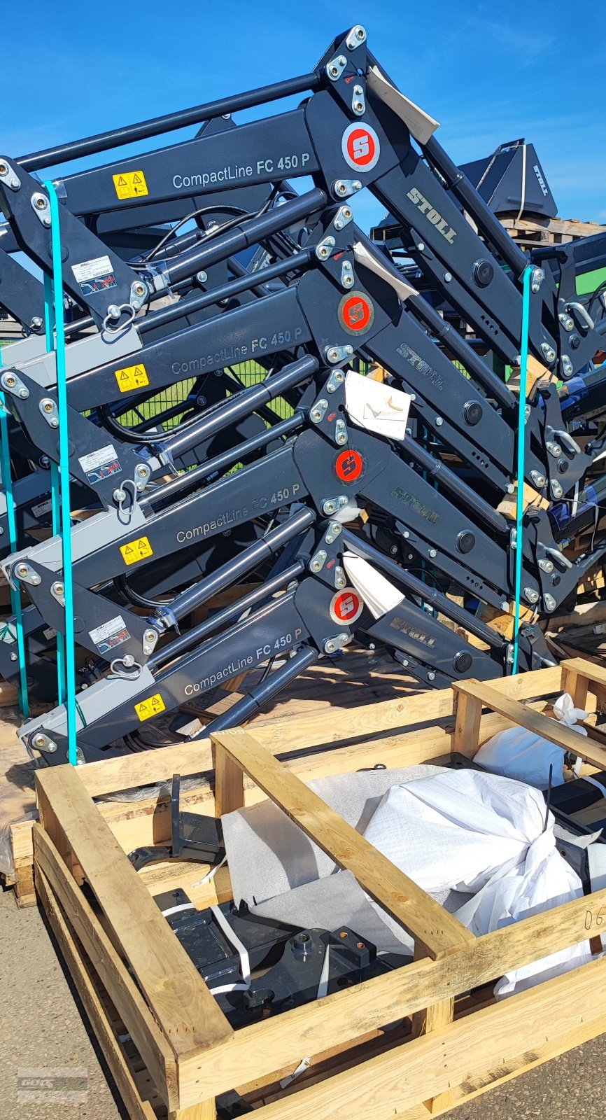 Frontlader des Typs Stoll FC 450 P Compact Line für Kompakt-Traktoren *inklusive Anbaukonsolen* zum Paket-Sonderpreis !!, Gebrauchtmaschine in Langenzenn (Bild 2)