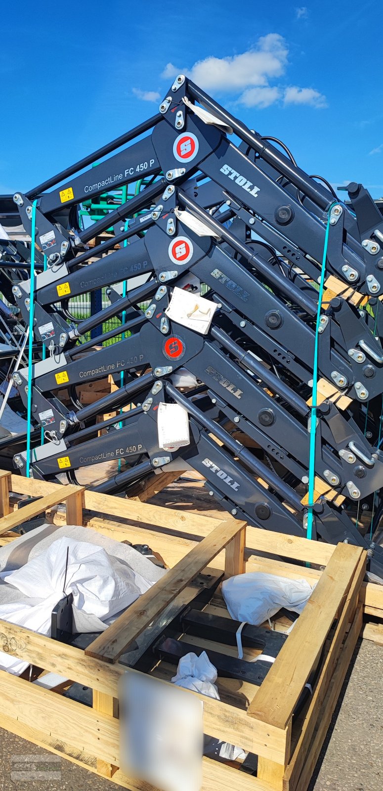 Frontlader des Typs Stoll FC 450 P Compact Line für Kompakt-Traktoren *inklusive Anbaukonsolen* zum Paket-Sonderpreis !!, Gebrauchtmaschine in Langenzenn (Bild 5)